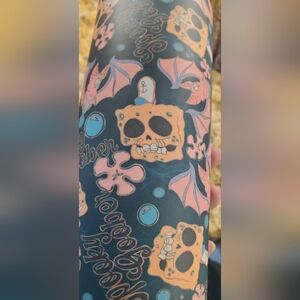 Spooky SpongeBob Sublimation Tumbler